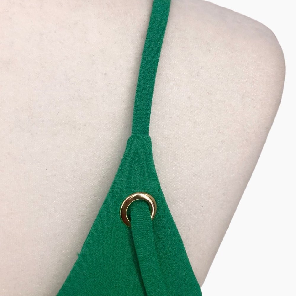 Bar III Sleeveless Draped Ruffle Tank Top - Picture 8 of 13